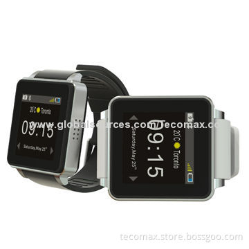 Android Smart Watch with JZ4775, 1.5'' Capacitive Touch Panel and RAM 512MB+ ROM 4GB